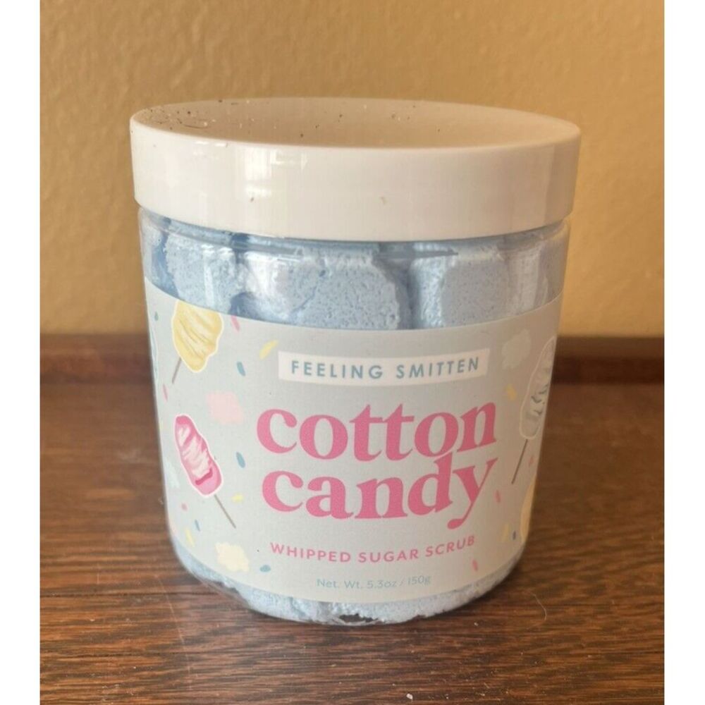 Feeling Smitten Cotton Candy Whipped Sugar Scrub 5.3 oz NEW
